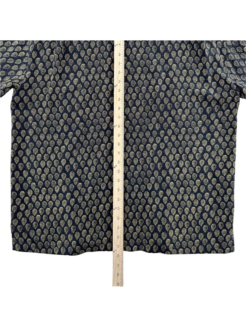 Tommy Bahama 100% Silk Paisley Print Short Sleeve Shirt XL